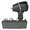 Moza Racing MTP droselio skydelis, juodas, metalinis, 15 bitų, 277 mm, 194 mm, 216 mm
