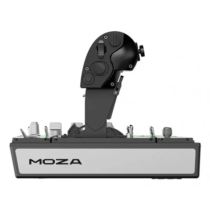 Moza Racing MTP droselio skydelis, juodas, metalinis, 15 bitų, 277 mm, 194 mm, 216 mm