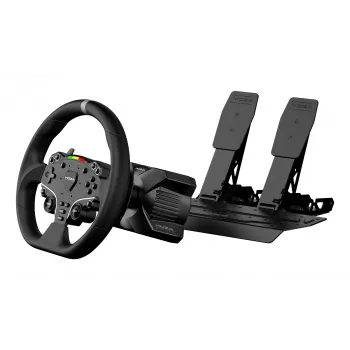 Moza Racing R3 Vairavimo ratas ir pedalai PC, Vairas + Pedalai, PC, Krypties mygtukai, Meniu mygtukas, Režimo mygtukas, Pauzės/Nustatymų mygtukas, Pradžios mygtukas, Skaitmeninis, Neribotas, Tiesioginė pavara