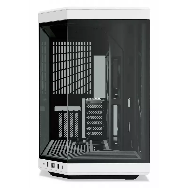 PC korpusas HYTE Y70 Midi Tower Juodas/Baltas