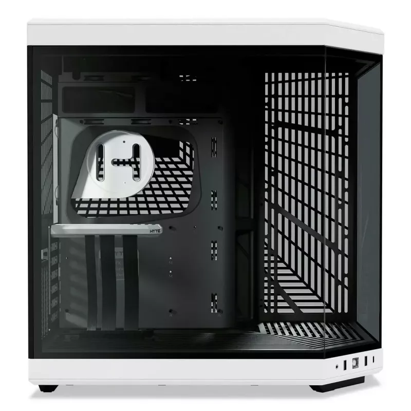PC korpusas HYTE Y70 Midi Tower Juodas/Baltas