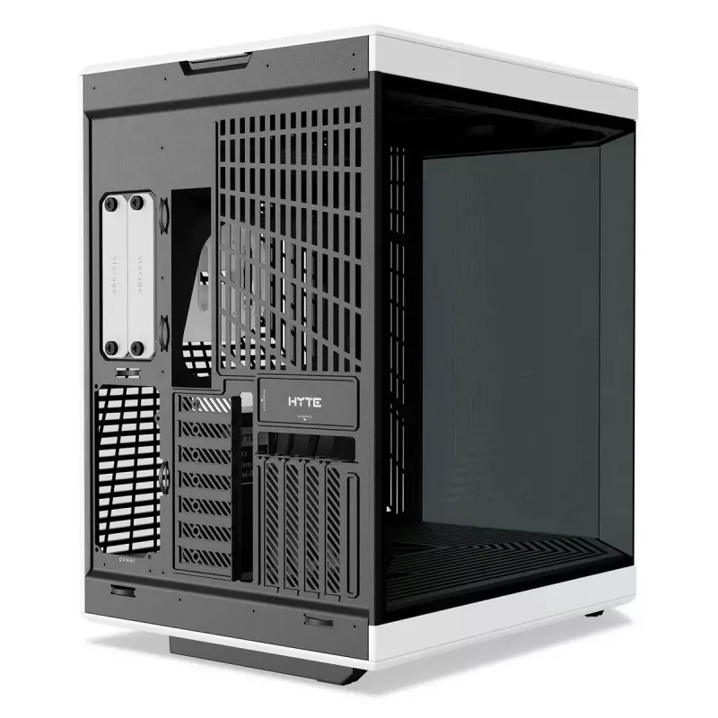 PC korpusas HYTE Y70 Midi Tower Juodas/Baltas