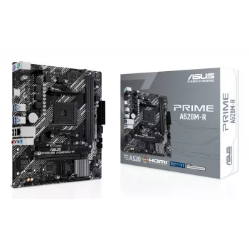 Motininė plokštė ASUS PRIME A520M-R, AMD A520, Socket AM4, micro ATX