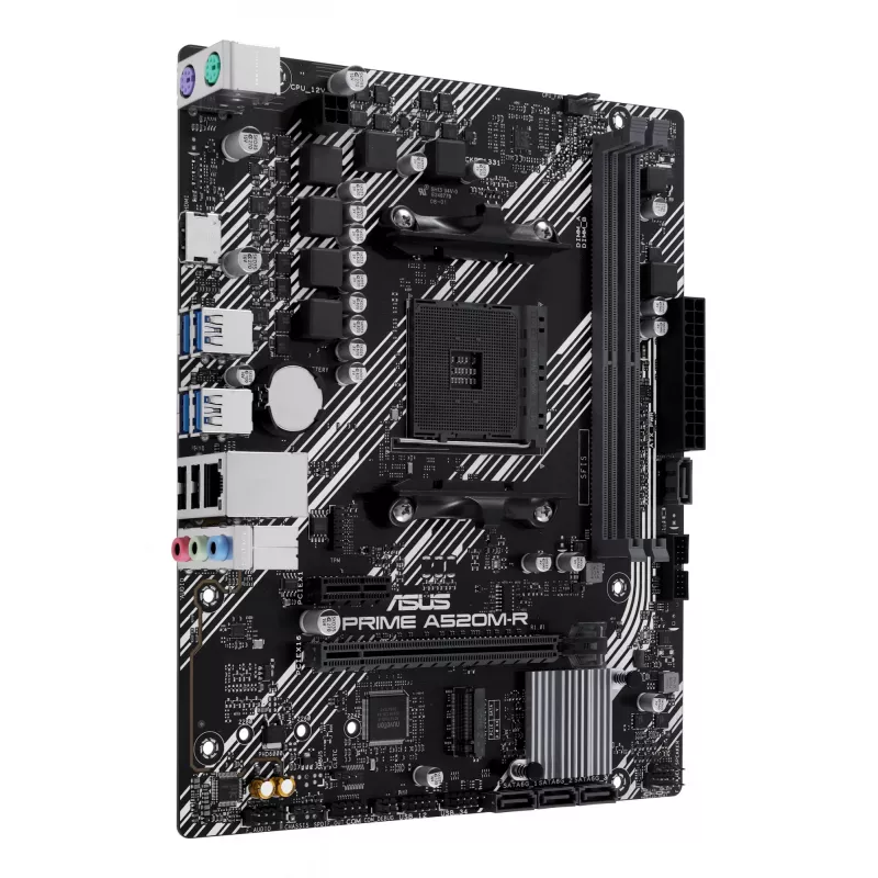 Motininė plokštė ASUS PRIME A520M-R, AMD A520, Socket AM4, micro ATX