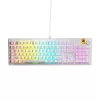 Mechaninė pilno dydžio (100%) laidinė klaviatūra GLORIOUS GMMK 3 HE – balta, USB, QWERTY, RGB