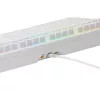 Mechaninė pilno dydžio (100%) laidinė klaviatūra GLORIOUS GMMK 3 HE – balta, USB, QWERTY, RGB