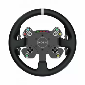 Moza Racing CS V2P Dual Clutch vairas, vairas, PC, laidinis, USB, juodas, aliuminis