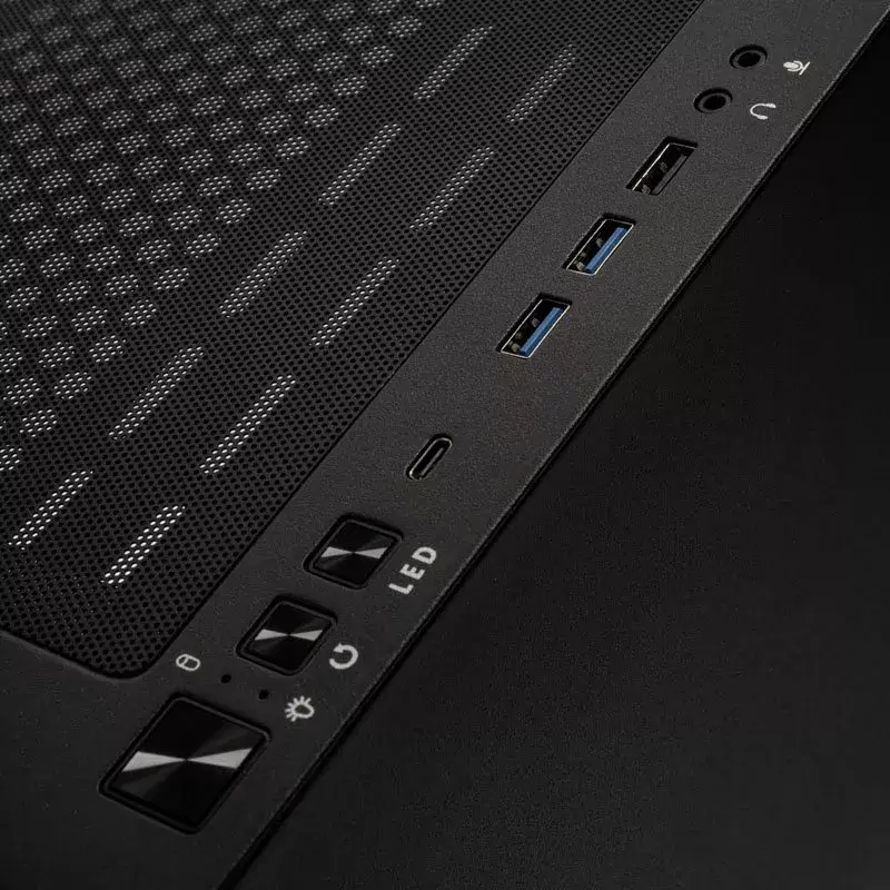 PC korpusas Kolink Unity Adapt Midi Tower juodas