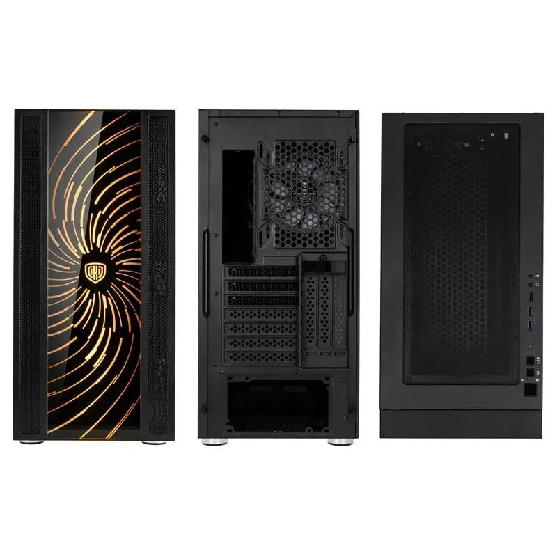 PC korpusas Kolink Unity Adapt Midi Tower juodas