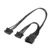 SilverStone Shark Force SST-SF120B-ARGB 120 mm korpuso ventiliatorius, ARGB, juodas