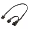 SilverStone Shark Force SST-SF120B-ARGB 120 mm korpuso ventiliatorius, ARGB, juodas