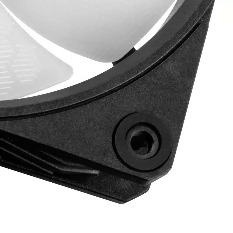 SilverStone Shark Force SST-SF120B-ARGB 120 mm korpuso ventiliatorius, ARGB, juodas