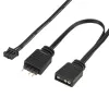 SilverStone Shark Force SST-SF120B-ARGB 120 mm korpuso ventiliatorius, ARGB, juodas