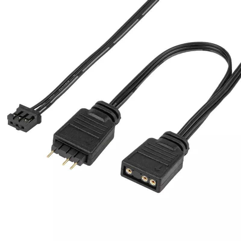 SilverStone Shark Force SST-SF120B-ARGB 120 mm korpuso ventiliatorius, ARGB, juodas