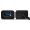 USB 3.0 šakotuvas Axagon HUE-S2BP 4x USB 3.0 su 1,2 m kabeliu ir maitinimo adapteriu