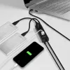 USB 3.0 šakotuvas Axagon HUE-S2BP 4x USB 3.0 su 1,2 m kabeliu ir maitinimo adapteriu