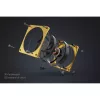 Ventiliatorius Alphacool Apex Stealth Metall 12 cm Juodas 400-3000 RPM 30-49.9 dB