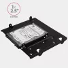 AXAGON RHD-435 metalinis rėmelis 4x 2,5 colio arba 2x 2,5 colio + 1x 3,5 colio HDD/SSD į 5,25 colio lizdą
