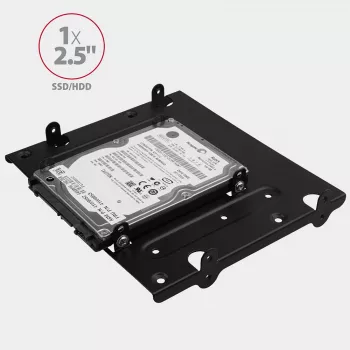 AXAGON RHD-435 metalinis rėmelis 4x 2,5 colio arba 2x 2,5 colio + 1x 3,5 colio HDD/SSD į 5,25 colio lizdą