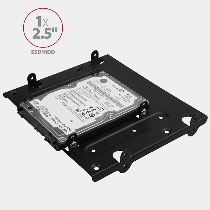 AXAGON RHD-435 metalinis rėmelis 4x 2,5 colio arba 2x 2,5 colio + 1x 3,5 colio HDD/SSD į 5,25 colio lizdą