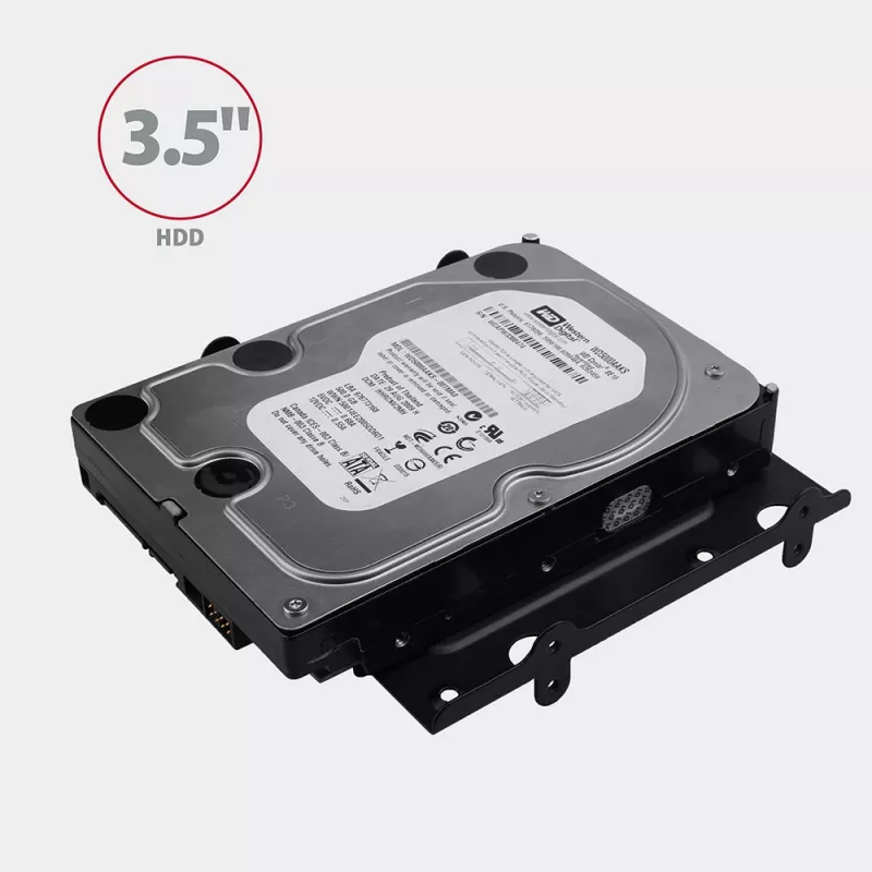 AXAGON RHD-435 metalinis rėmelis 4x 2,5 colio arba 2x 2,5 colio + 1x 3,5 colio HDD/SSD į 5,25 colio lizdą