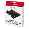 AXAGON RHD-435 metalinis rėmelis 4x 2,5 colio arba 2x 2,5 colio + 1x 3,5 colio HDD/SSD į 5,25 colio lizdą