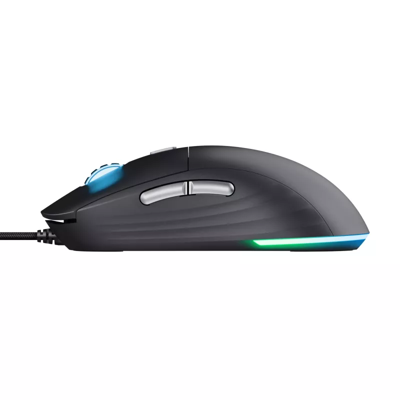 Pelė Trust GXT 925 REDEX II žaidimams, dešinei rankai, USB Type-A, lazerinė, 10000 DPI