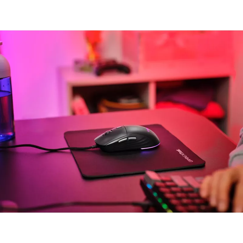 Pelė Trust GXT 925 REDEX II žaidimams, dešinei rankai, USB Type-A, lazerinė, 10000 DPI