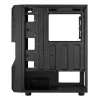 Aerocool Menace Saturn RGB Midi Tower Juodas