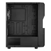 Aerocool Menace Saturn RGB Midi Tower Juodas
