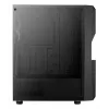 Aerocool Menace Saturn RGB Midi Tower Juodas