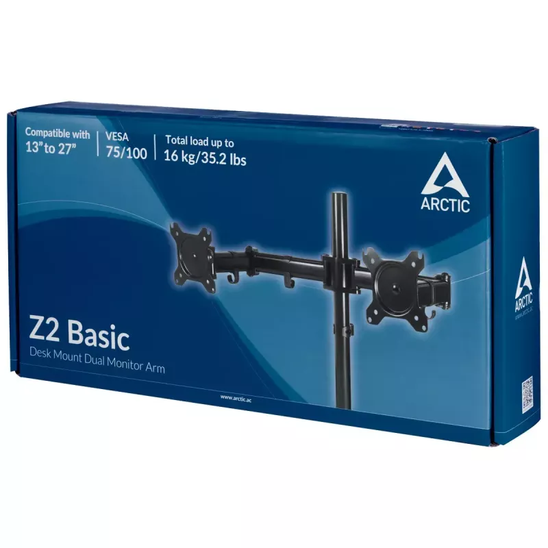 Monitorių laikiklis ARCTIC Z2 Basic