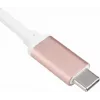 USB-C į HDMI vaizdo adapteris SILVERSTONE EP08 (USB-C 3.1, HDMI) rožinis