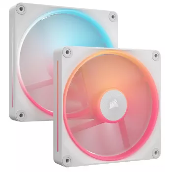 CORSAIR iCUE LINK LX140-R RGB 140 mm Reverse ventiliatoriaus rinkinys baltas