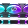 Ventiliatorius Phanteks D30-140 14 cm Juodas 250-1800 RPM 29,5 dB