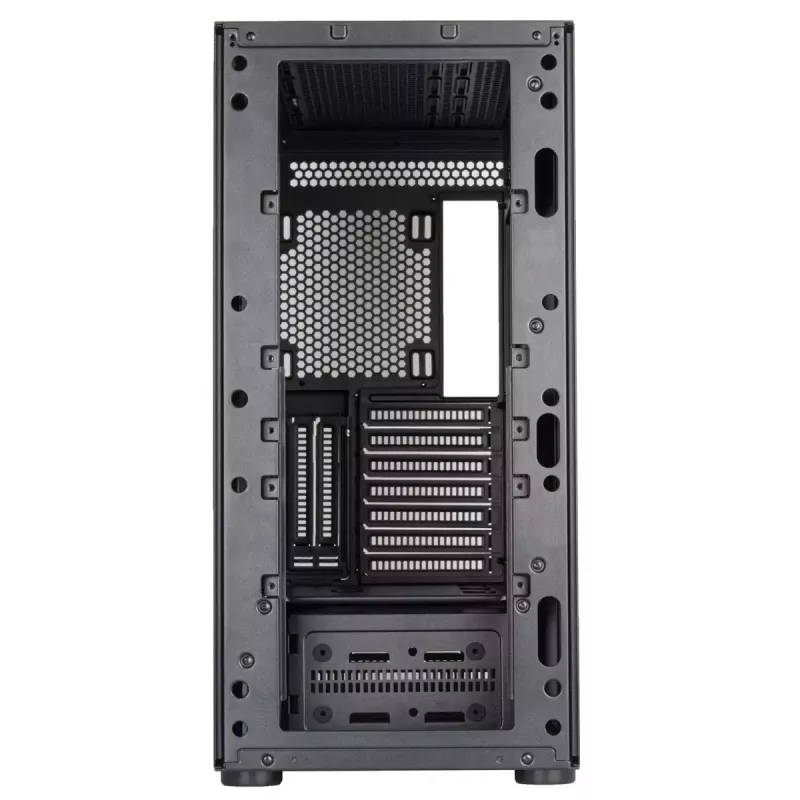 Korpusas Silverstone SETA D1 Midi Tower juodas