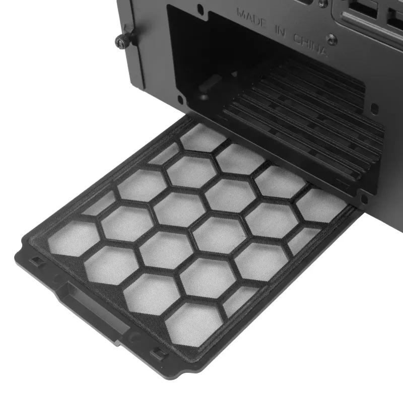 Korpusas Silverstone SETA D1 Midi Tower juodas