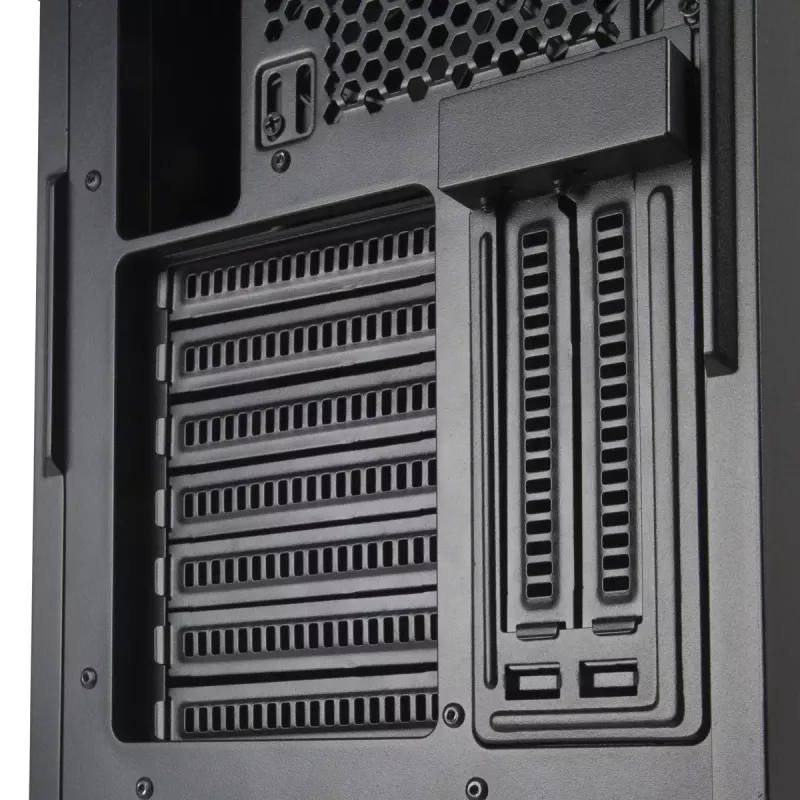 Korpusas Silverstone SETA D1 Midi Tower juodas
