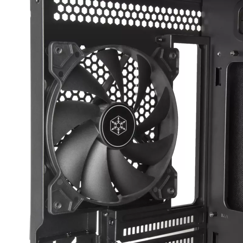 Korpusas Silverstone SETA D1 Midi Tower juodas
