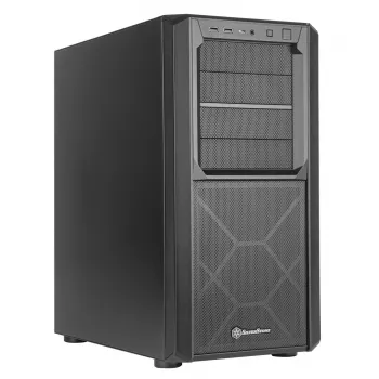 Korpusas Silverstone SETA D1 Midi Tower juodas