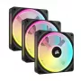 CORSAIR iCUE LINK QX120 RGB 120 mm ventiliatorių pradinis rinkinys