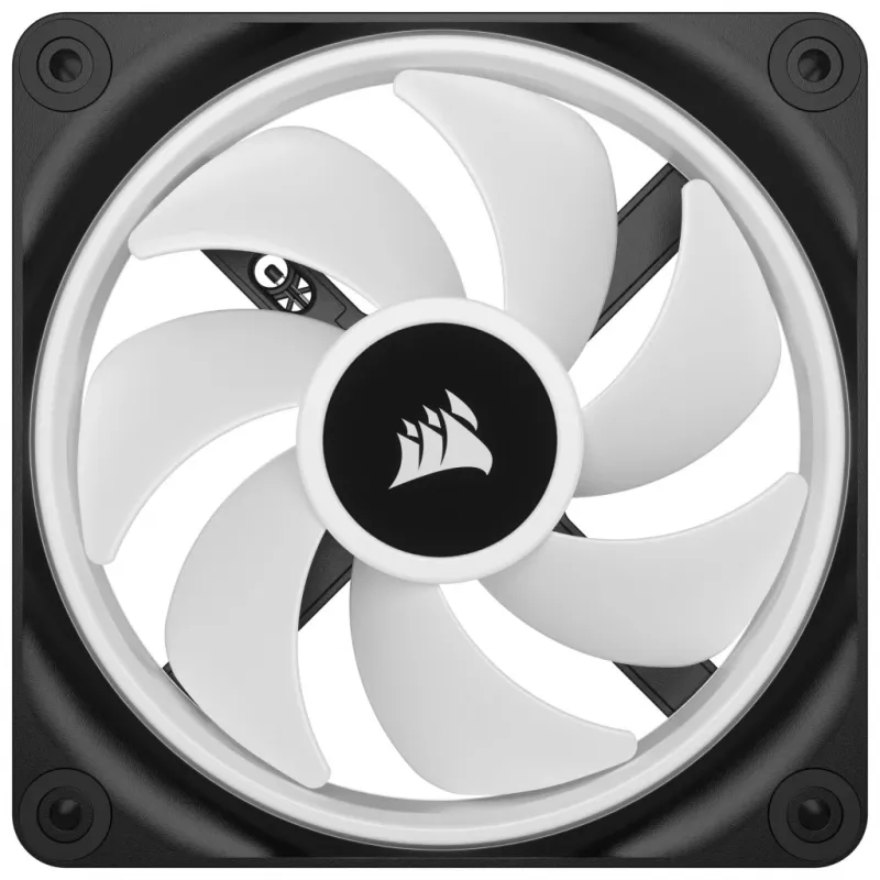 CORSAIR iCUE LINK QX120 RGB 120 mm ventiliatorių pradinis rinkinys