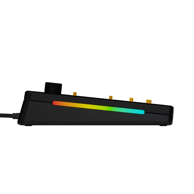 Mechaninė klaviatūra GLORIOUS GMMK 3 PRO 75% Barebones Wired USB, RGB, Juoda, 2 m laidas