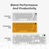 Mechaninė klaviatūra GLORIOUS GMMK 3 PRO 75% Barebones Wired USB, RGB, Juoda, 2 m laidas