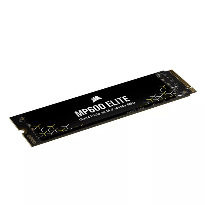 Corsair MP600 Elite CSSD-F1000GBMP600ENH SSD diskas, 1 TB, M.2 2280, PCIe 4.0 x4 NVMe, 3D TLC, 256 bitų AES šifravimas