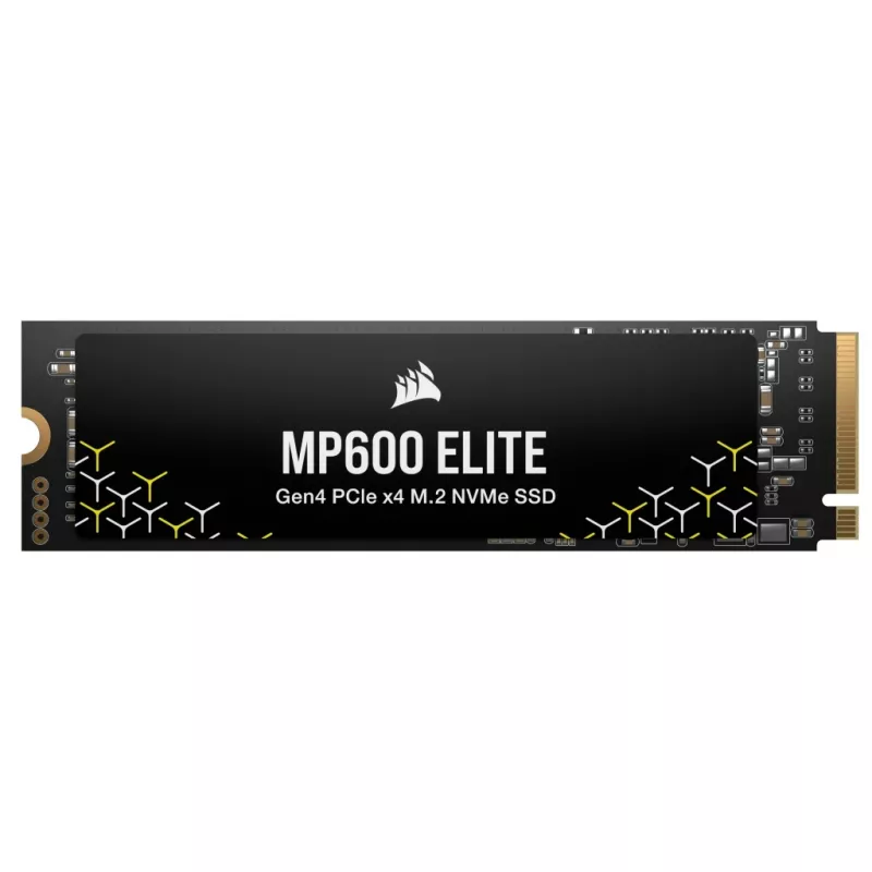 Corsair MP600 Elite CSSD-F1000GBMP600ENH SSD diskas, 1 TB, M.2 2280, PCIe 4.0 x4 NVMe, 3D TLC, 256 bitų AES šifravimas