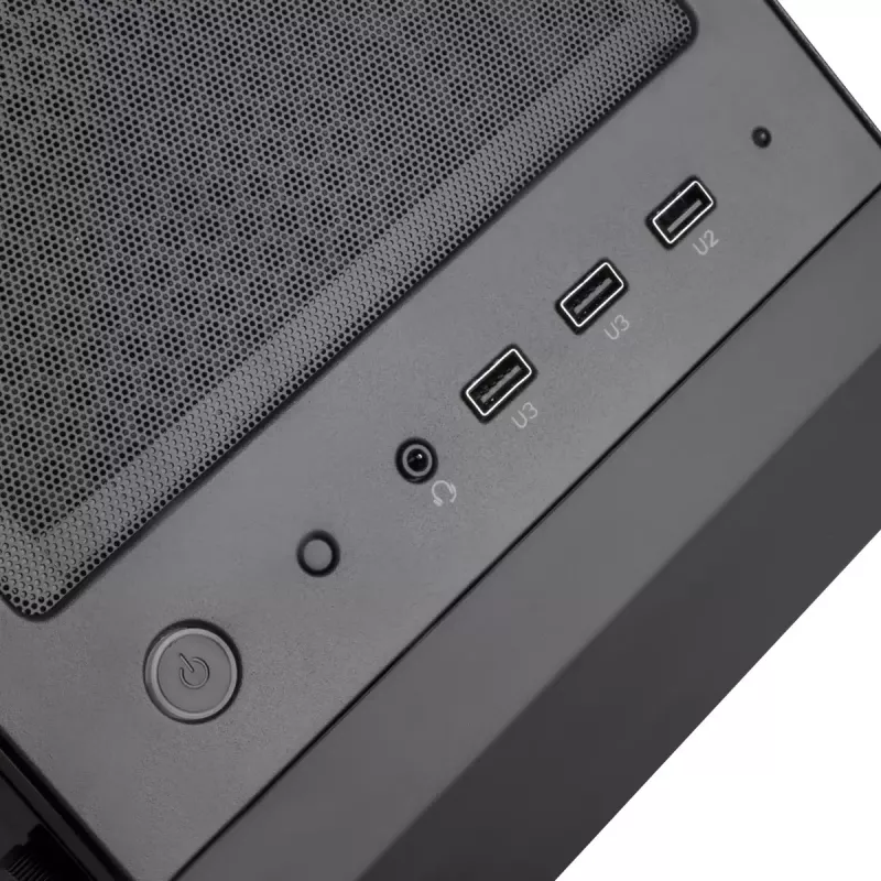 PC korpusas Silverstone FARA B1 PRO Tower Black