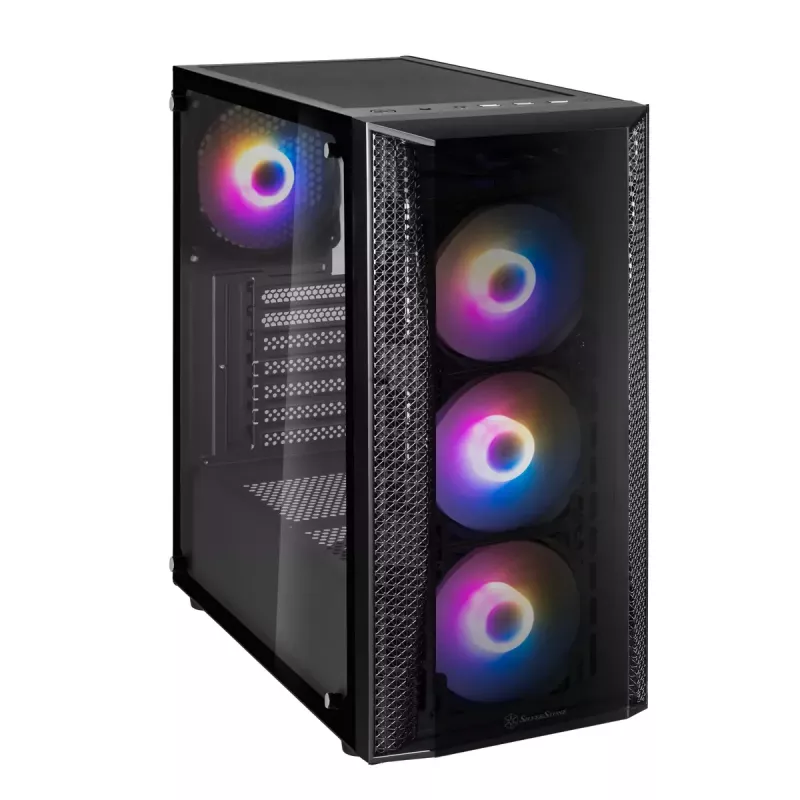 PC korpusas Silverstone FARA B1 PRO Tower Black