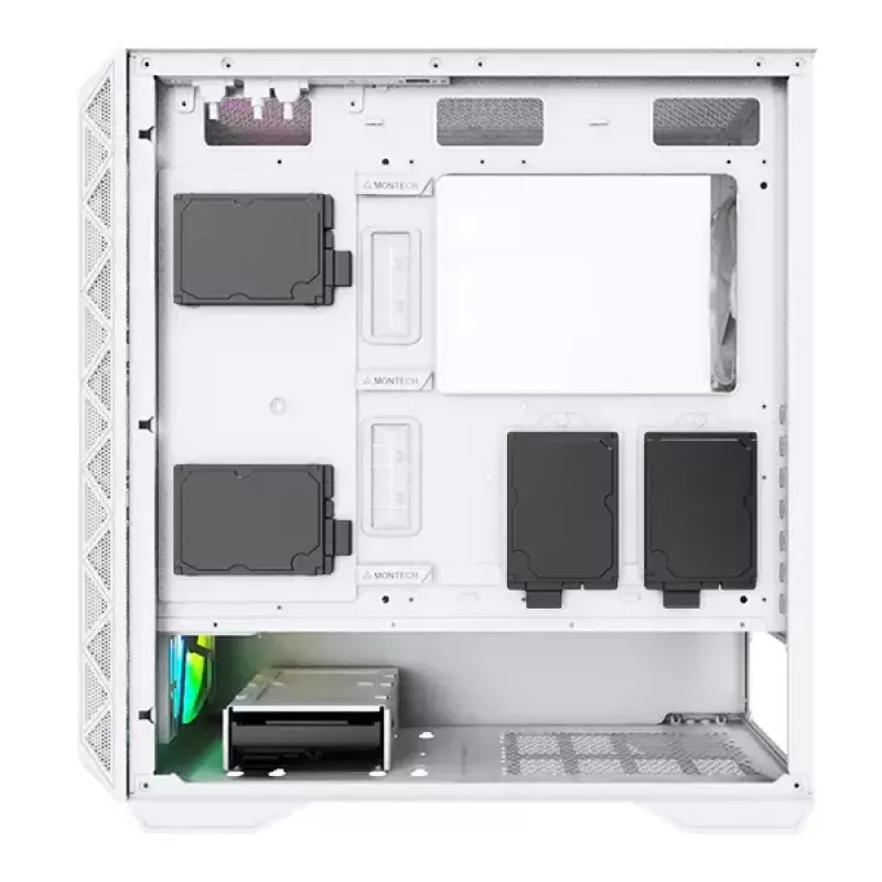PC korpusas Montech AIR 903 MAX Midi Tower Baltas