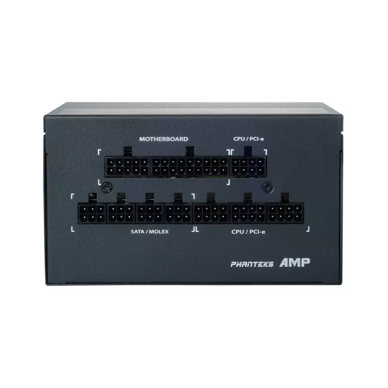 Phanteks AMP GH 850W maitinimo blokas, 80 PLUS Gold, ATX 3.1, PCIe 5.1, juodas